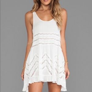 Free People Trapeze White Dress